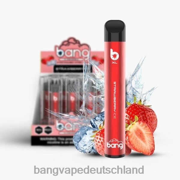 Vape Gang Disposables - Bang Vape XL Einweg 2B2XN34 Erdbeereis