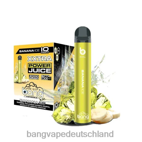 Bang Vape Berlin - Bang Vape XXL 2000 Züge 2B2XN13 Bananeneis