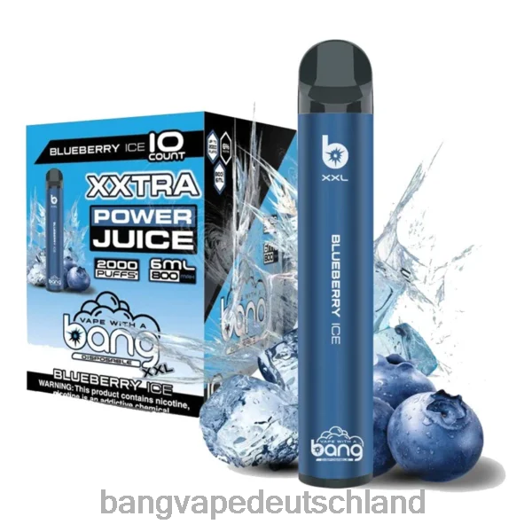 Vape Gang Disposables - Bang Vape XXL 2000 Züge 2B2XN14 Blaubeereis