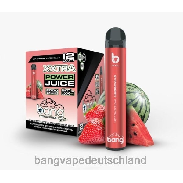 Vape Gang Disposables - Bang Vape XXL 2000 Züge 2B2XN24 Erdbeerwassermelone